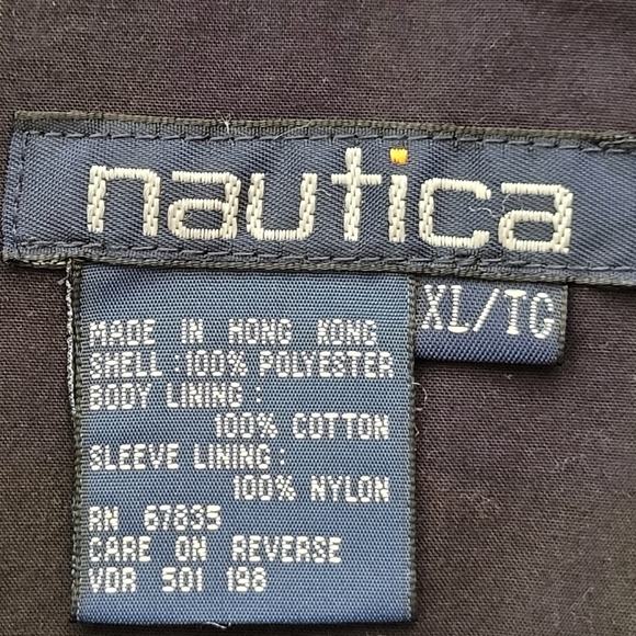 Vintage Men's Zip-Up Collared Jacket Nautica | XL - Picture 13 of 16